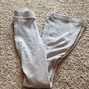 Velvet ribbed flared Aerie Leggings